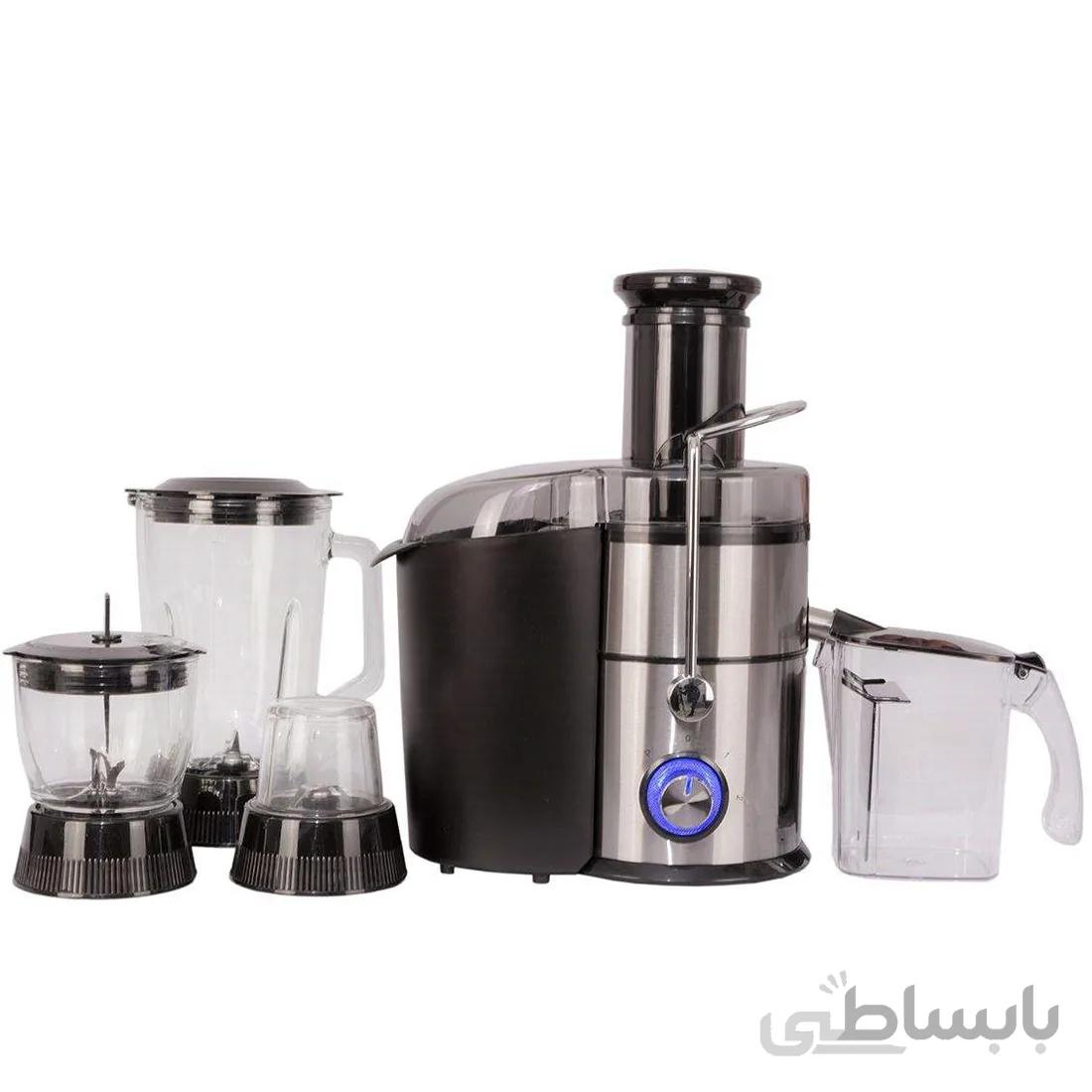 ابمیوه گیری چهار کاره سیلورکراست مدل SC-9001 ا silvercrest juicer blender