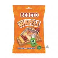 پاستیل ببتو دسر مدل وافل Bebeto Waffle Gummy Candy