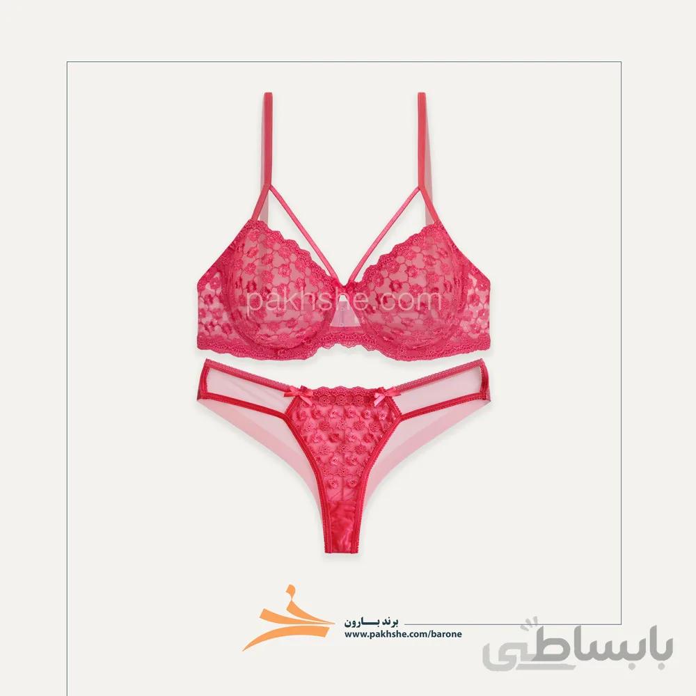 ست شورت و سوتین هارنس دار برند بارون کد 345055