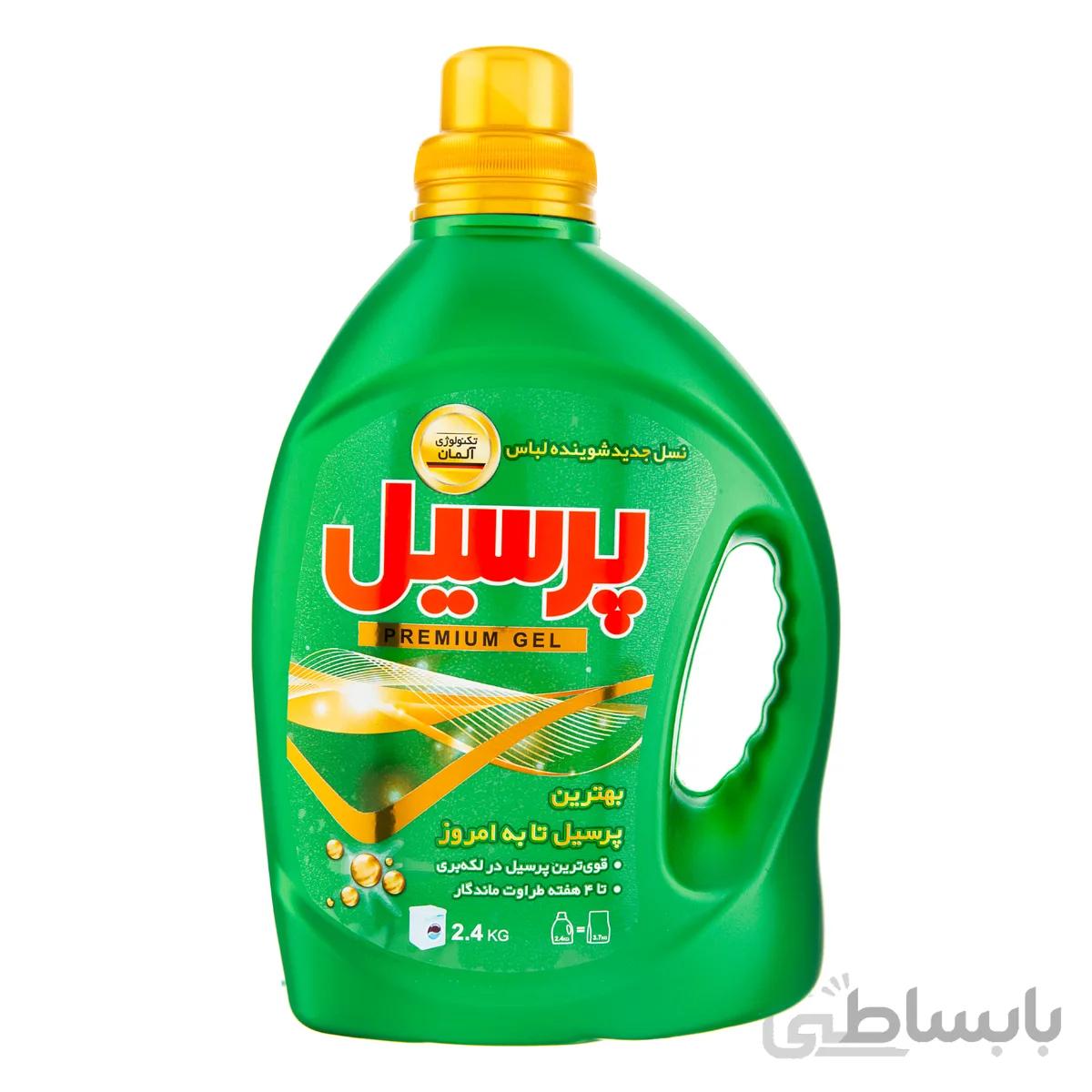 مایع لباسشویی پرسیل پریمیوم ۲٫۴ کیلوگرم – کارتن ۴ تایی