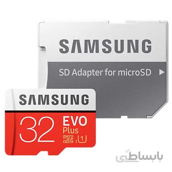 کارت حافظه [رم گوشی] microSDXC سامسونگ مدل Evo Plus ظرفیت ۳۲ گیگابایت