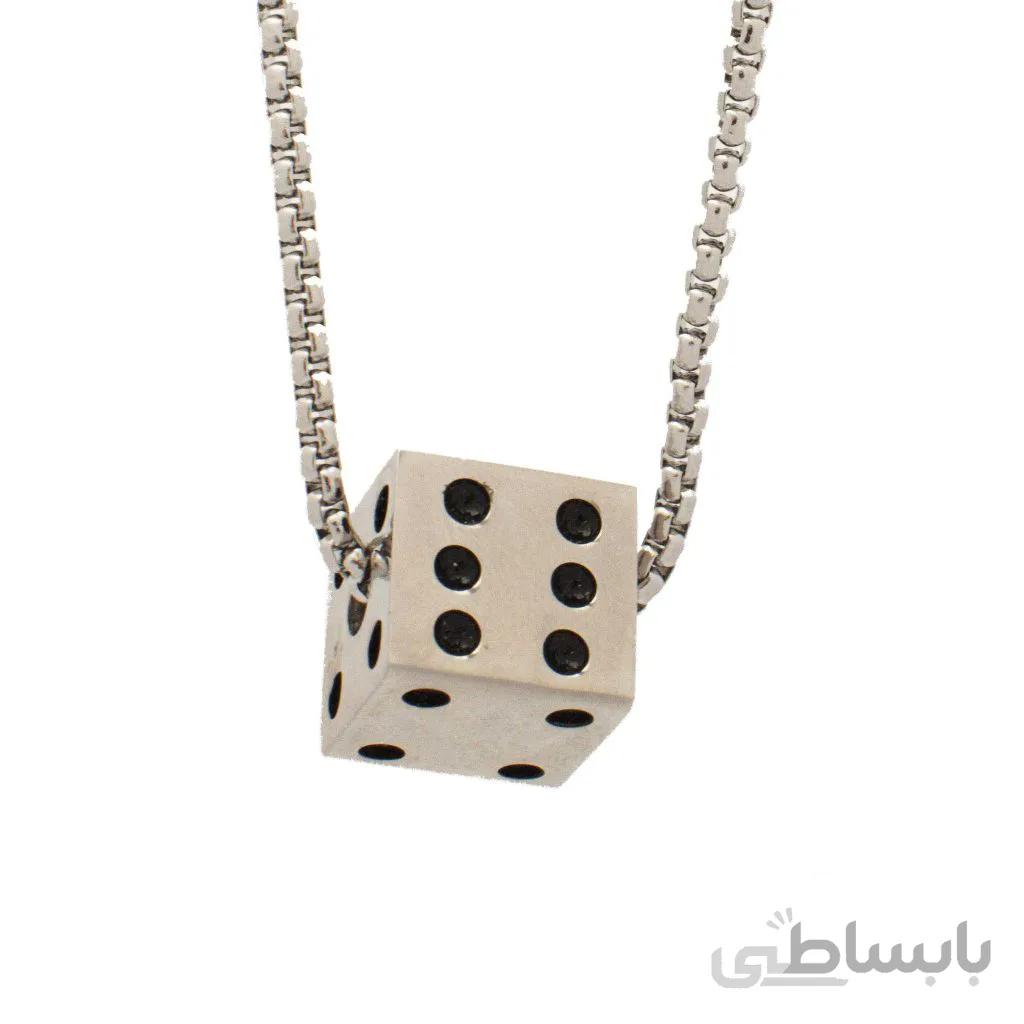 گردنبند طرح تاس کد 1220