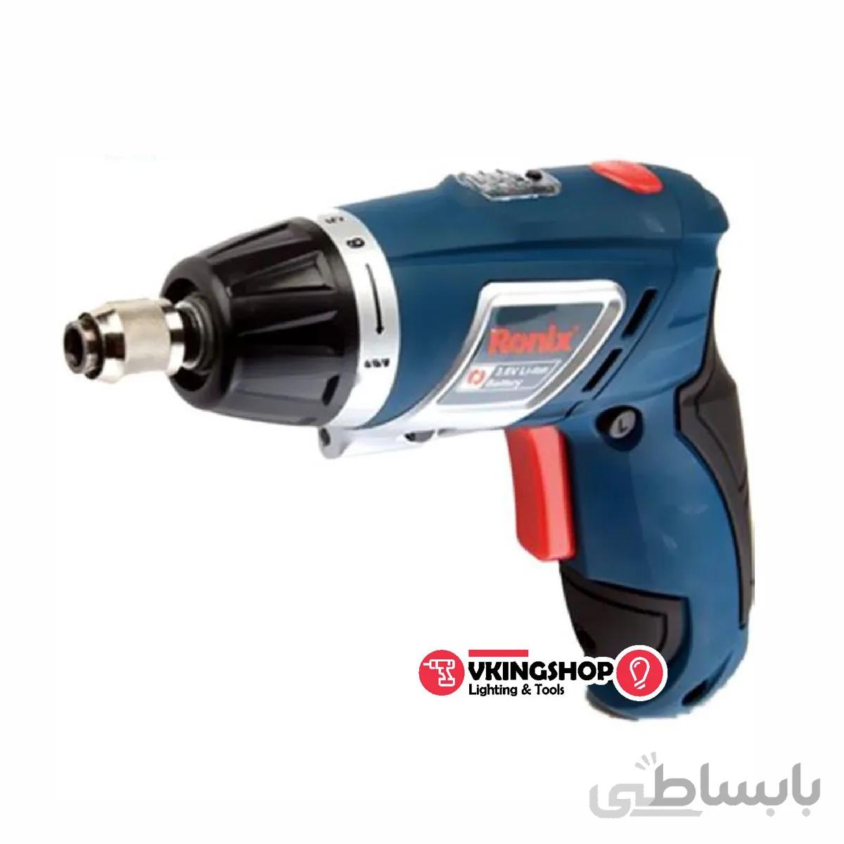 پیچ گوشتی شارژی رونیکس مدل 8536