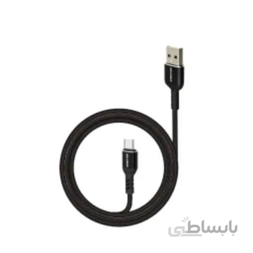 کابل تبدیل USB به USB-C کلومن مدل KD-25 طول 1 متر