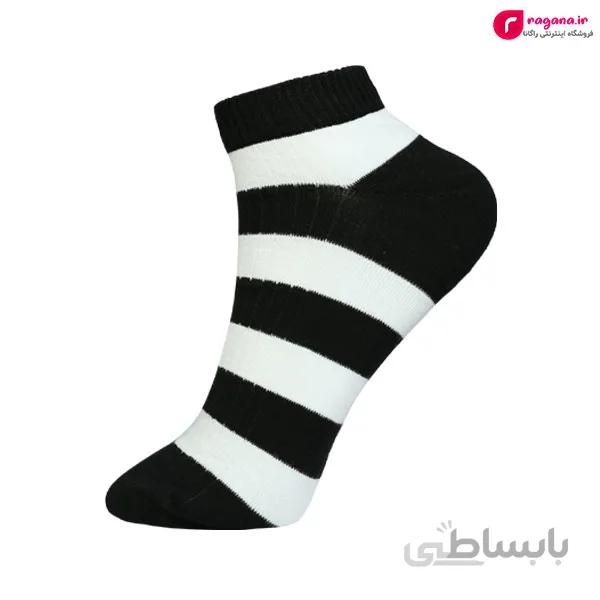 جوراب مردانه مچی mrjoorab طرح راه راه کد R215220