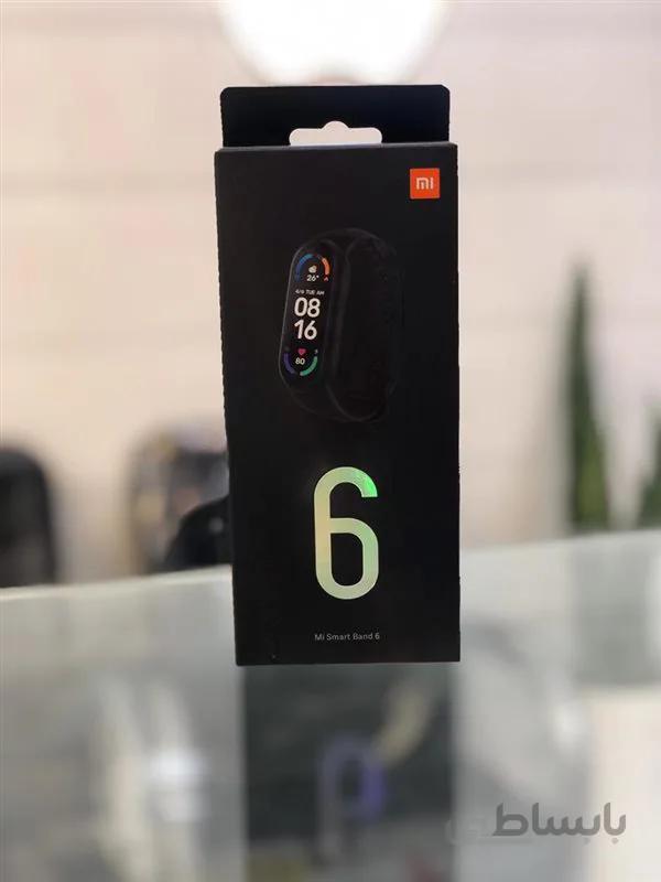 بند هوشمند شيائومي mi band 6 کد 13233240095