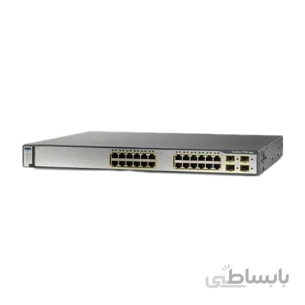 سوییچ 24 پورت سیسکو مدل WS-3750G-24-S1U