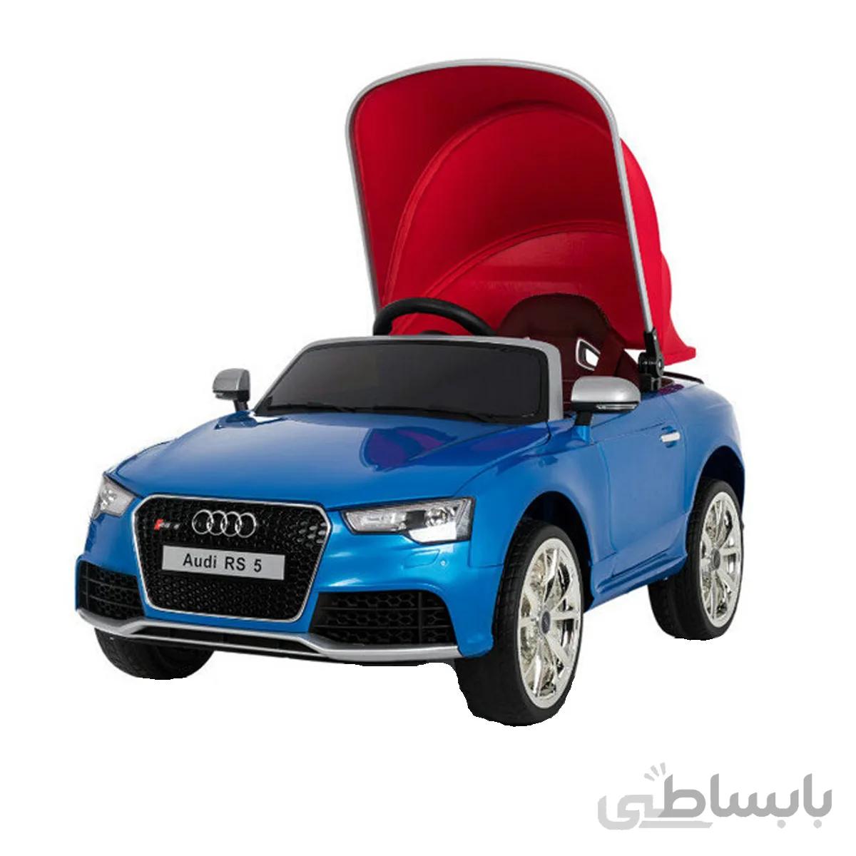 ماشین شارژی مدل audi طرح سایه بان دار کد 898