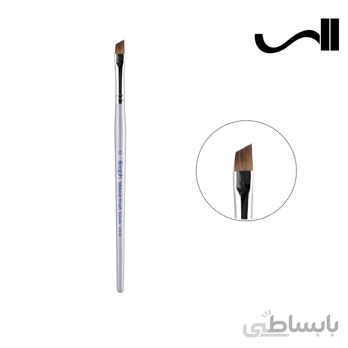 قلم موی سر کج گراف سایز 12