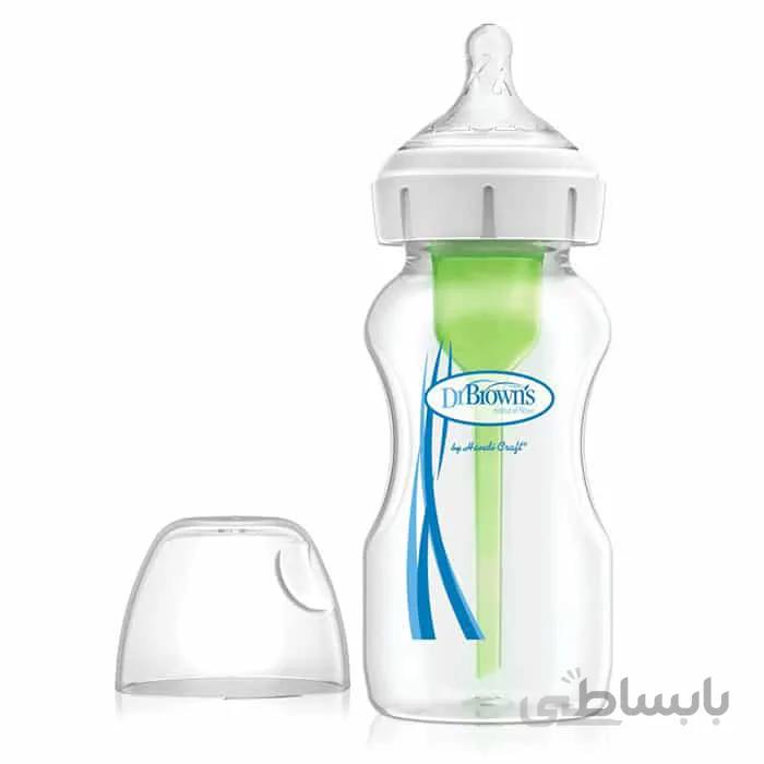 شیشه شیر طلقی 270 میل دکتر براونز (اورجینال)