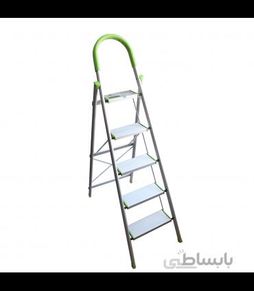 نردبان 5 پله آلومینیومی سیلور