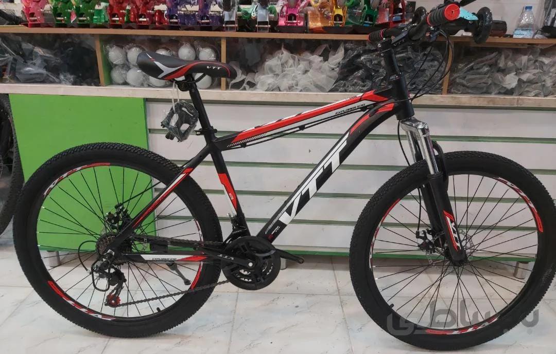 دوچرخه مدل وی تی تی VTT سایز 26 بدنه فول آلومینیوم
