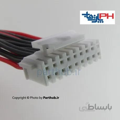 کابل 18پین دیتا ماینرطول 25cm - کانکتور 2mm قفل شو