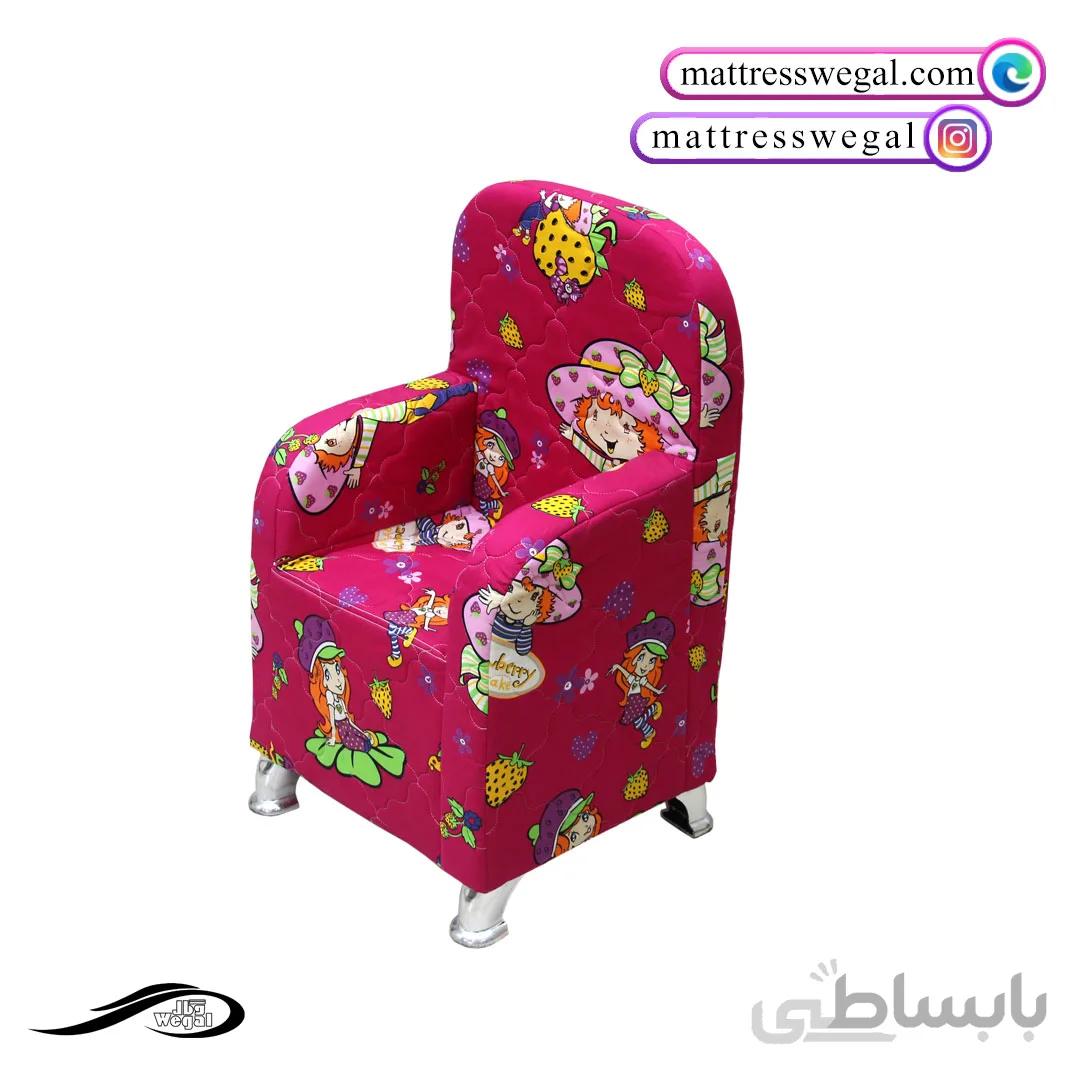 مبل اتاق کودک کارتونی رنگ صورتی