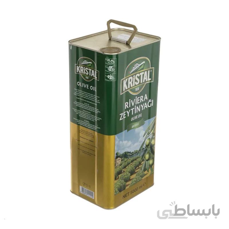 روغن زیتون کریستال ۵ لیتری
