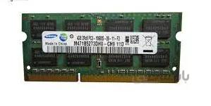 رم لپ تاپ سامسونگ مدل 1333 DDR3 PC3 10600s MHz ظرفیت 4گیگابایت
