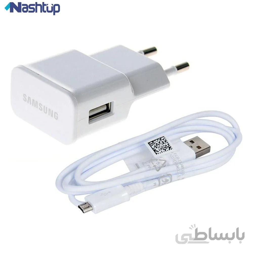 آداپتور فست شارژ ديوارى اصلى سامسونگ گوشى Samsung Galaxy A40 ا 2a travel fast charger for Samsung Galaxy A40