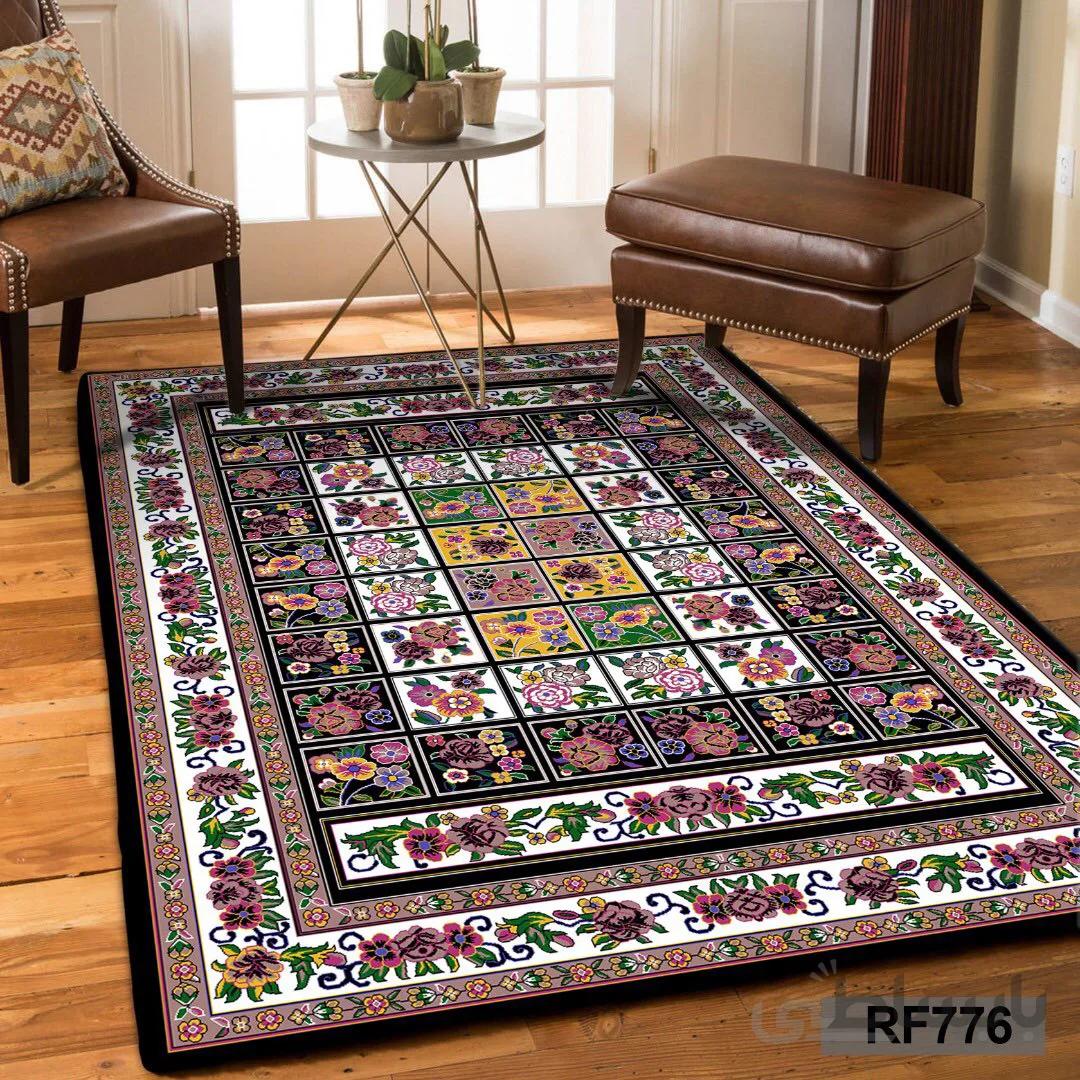 روفرشی مخمل کشدوز کد 776 در چهار سایز استاندارد زمان آماده شدن 20 روز کاری ارسال رایگان به سراسر کشور - تیپاکس یا پیک / 12 متری
