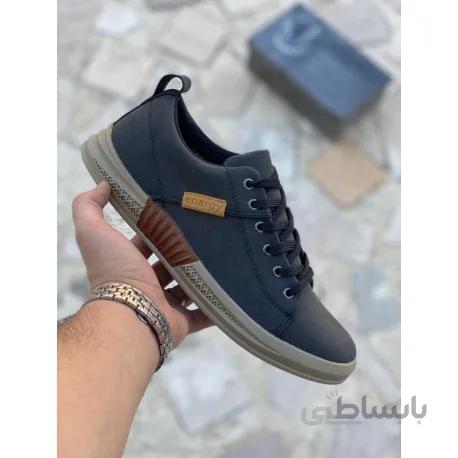کفش راحتی و کلاسیک بدون ساق مردانه برند انرژی چرم energy shoes