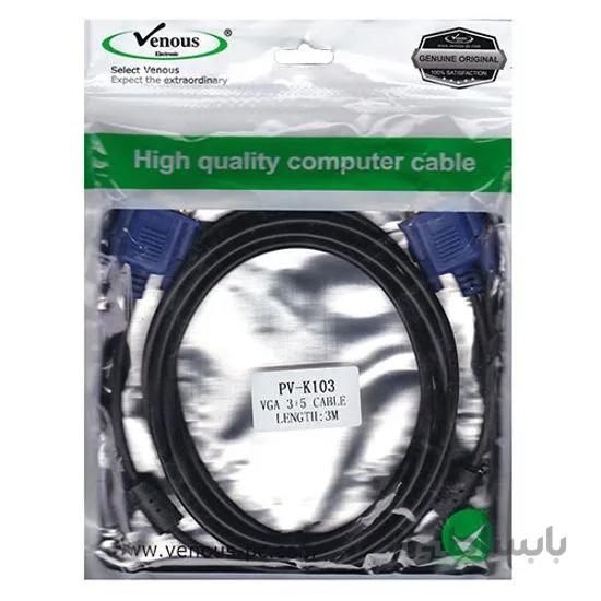کابل VGA ونوس مدل PV-K103 طول 3 متر
