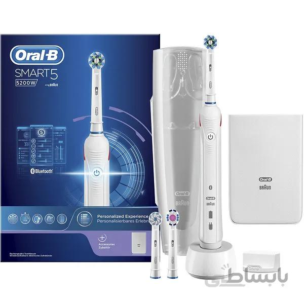 مسواک برقی هوشمند اورال بی Oral-B سری SMART5 مدل 5200w