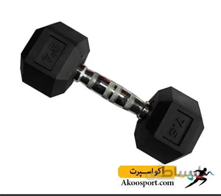 وزنه 6 ضلعی رکورد 2 و نیم کیلوگرم دو عدد