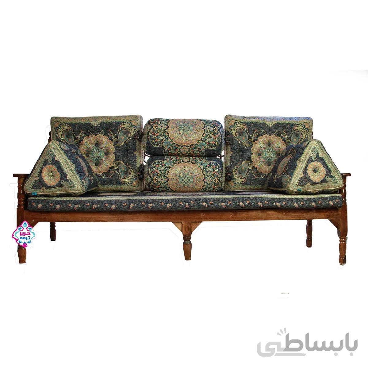 سرویس ۵ تکه شاه نشین کنار مخمل قرمز کد 410510