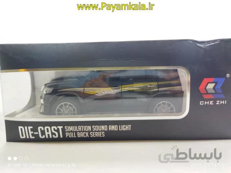 (جعبه دار)ماکت لندکروز پرادو (PRADO TX CHEZHI)(CZ124)مشکی