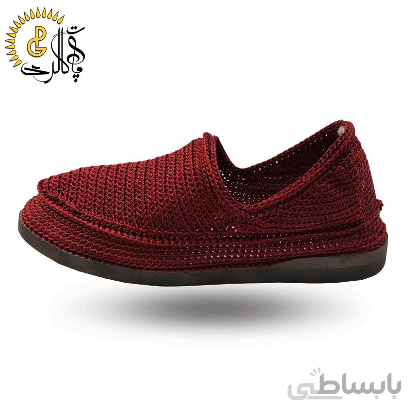 گیوه زرشکی کد 0027