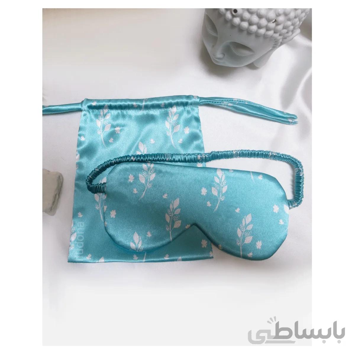 چشم بند ساتن طرح نگارین