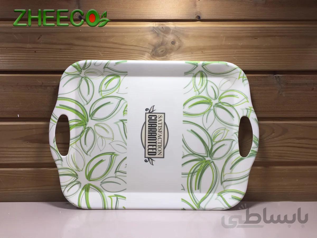 سینی بامبو طرح برگ