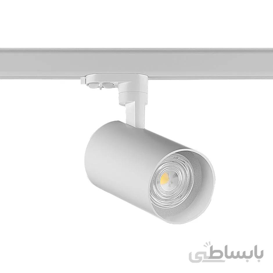چراغ ریلی سفید 20 وات یخی تک فاز به قطر 7.5 سانتی متر هانی مازی نور