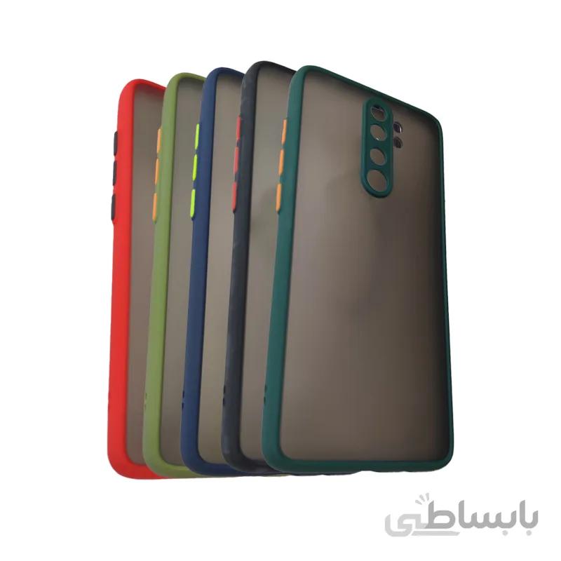 کاور شیائومی Redmi note 8pro پشت مات محافظ لنز دار