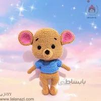 عروسک بافتنی کانگورو کانگا ( کد 60207 )