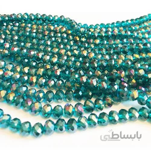 سنگ کریستال آبی شفاف سایز 8