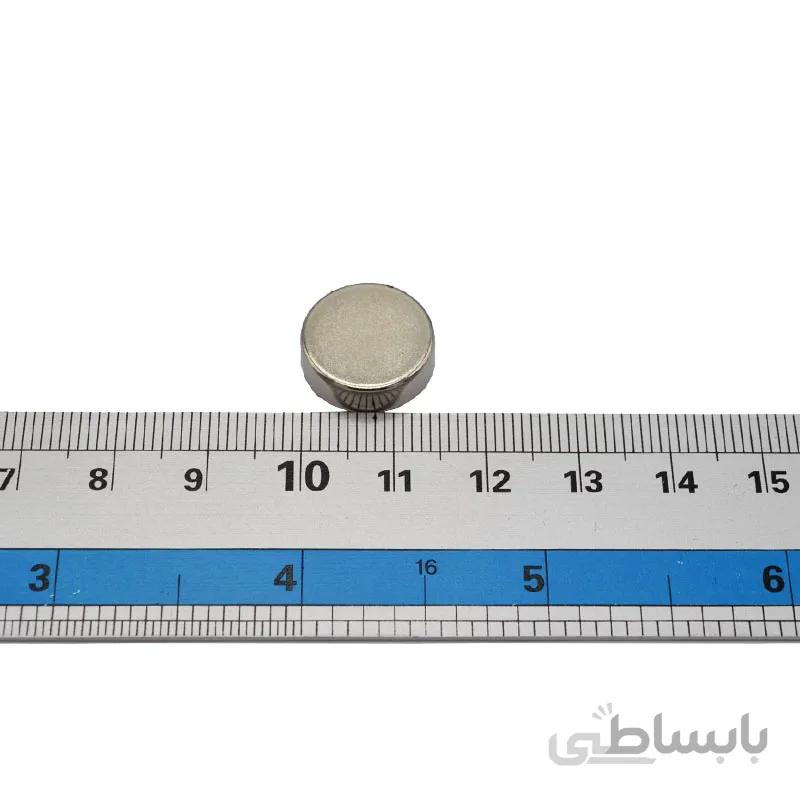 آهنربا نئودیمیوم دیسکی 5×15 میلیمتر گرید 42