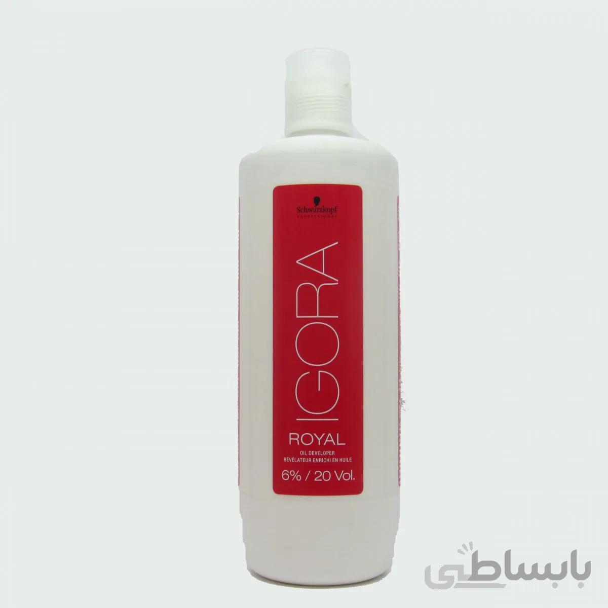 اکسیدان شوارتزکف ایگورا (Igora) شش درصد (6%) حجم 1000 میلی لیتر