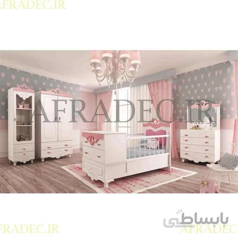 سرویس خواب نوزاد به نوجوان مدل پینک