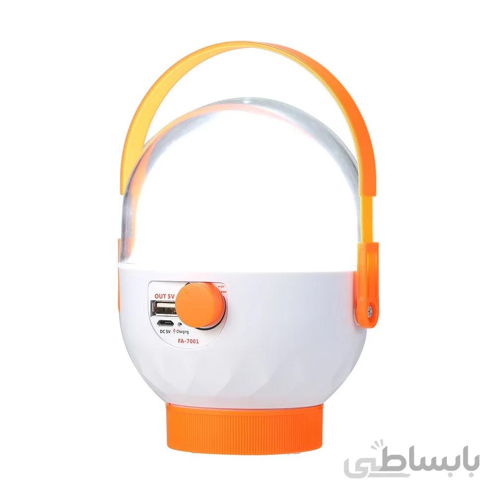 چراغ چادری شارژی طبیعت گردی OKGO مدل FA-7001 اصلی