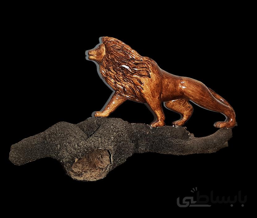 تندیس چوبی شیر شاه