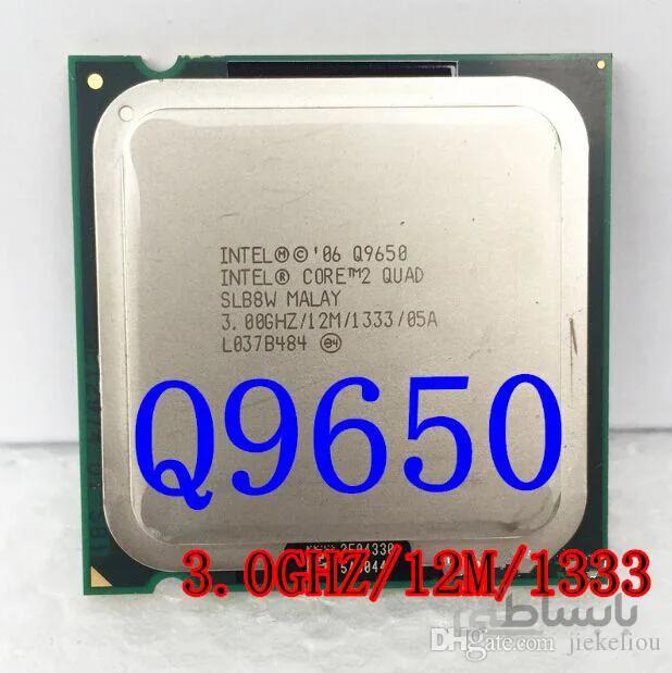 پردازنده تری اینتل مدل کیو ۹۶۵۰ با سوکت ۷۷۵ ا Intel Core2 Quad Q9650 3.0GHz 12MB LGA-775