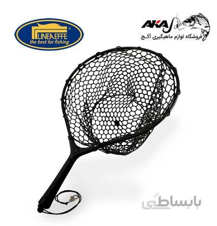چاک ماهیگیری LANDING NET HEAD BLACK RUBBER MESH