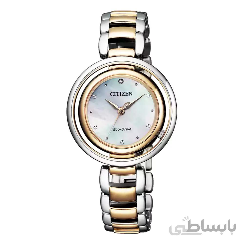 ساعت مچی زنانه سیتی زن ا CITIZEN EM0666-89D