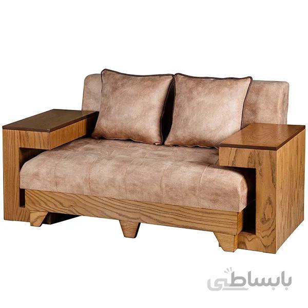 مبل راحتی دو نفره چشمه نور کد MA201/2-N-N