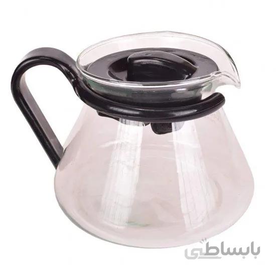 قوری زعفران دسته پلاستیکی