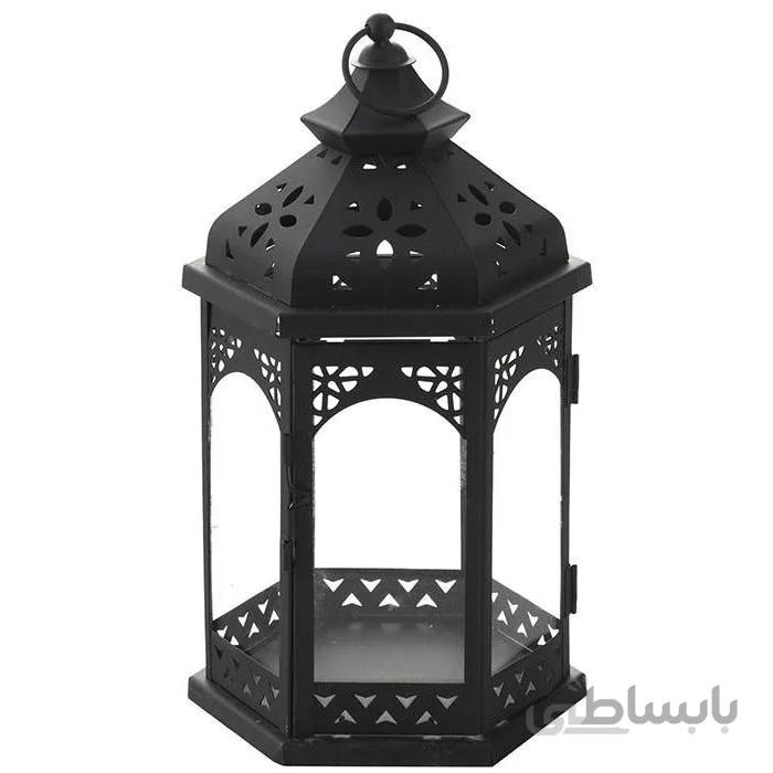 جاشمعی فلزی مشکی مدل DH100