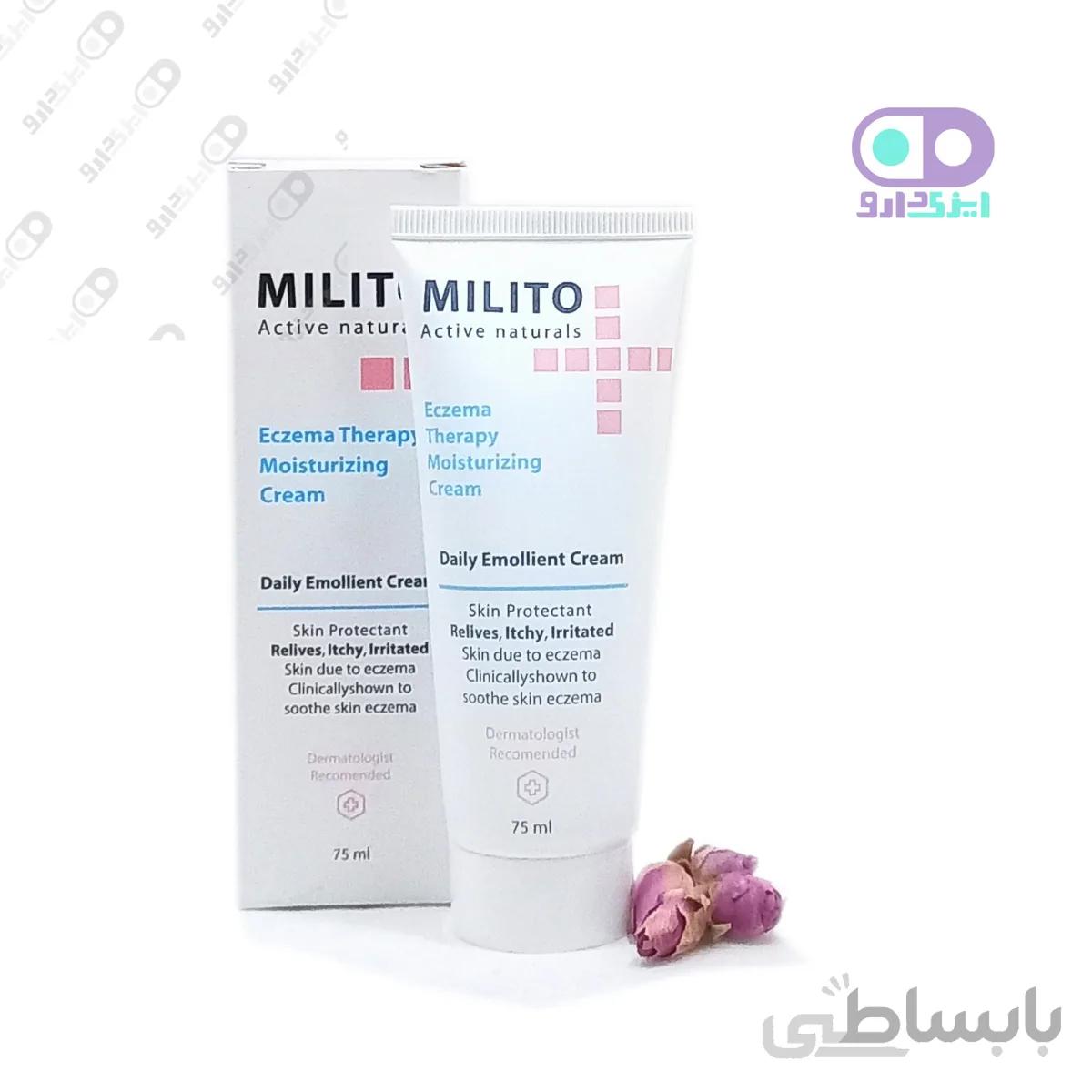 كرم مرطوب كننده و آبرسان مولتی اکشن Milito ا Milito Multi Action Moisturizing And Hydrating Cream