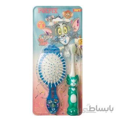 مسواک کودک نرم مدل تام و جری کد 592 پاتریکس ا PATRIX Kids Toothbrush