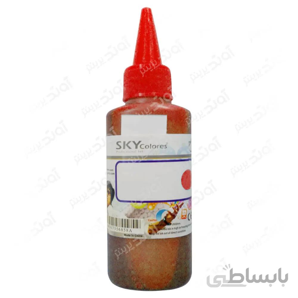 جوهر پرینتر کانن رنگ قرمز Canon Sky Colors 100ml
