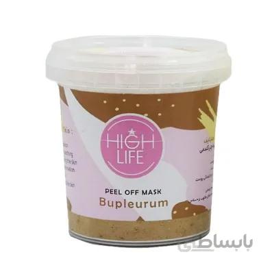 ماسک پودری گیاه چترگندمی هیدروژلی هایلایف High Life Bupleurum Extract Peel Off Mask